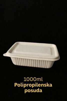Polipropilenska posuda bez pregrada 1000 ml